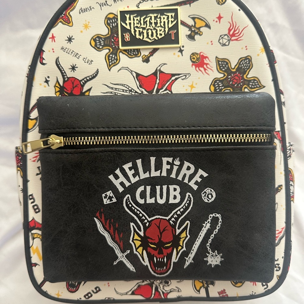 Black and White Backpack